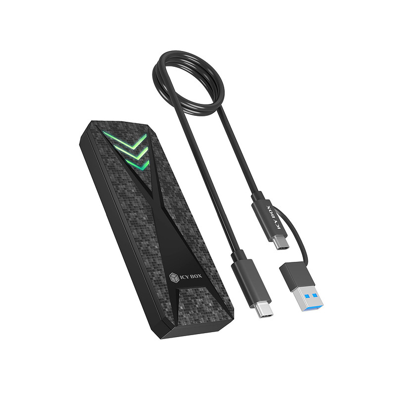 ICY BOX IB-1805ML-CU31 Enceinte ssd Noir M.2
