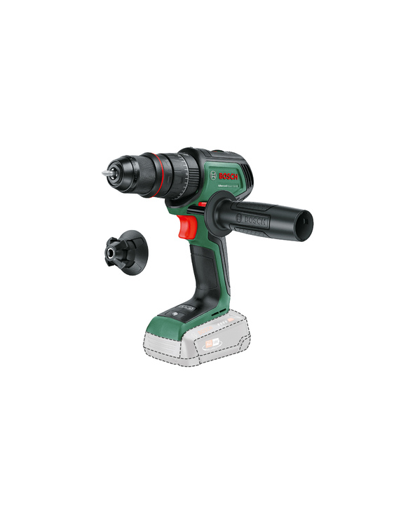 Bosch AdvancedImpact 18V-80 QuickSnap 1950 tr/min Sans clé 890 g Noir, Vert