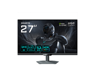 GIGABYTE G27Q20 MONITEUR GAMING 27” QHD - 2560 X 1440, 200HZ, 0.5MS, G-SYNC COMPATIBLE, FREESYNC PREMIUM, HDR10, HDMI 2.0, DISPL