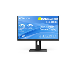 Hannspree HYBRI MONITOR EB241CJB 23.8" LCD Full HD 6 ms Noir