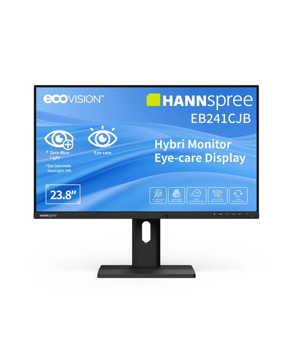 Hannspree HYBRI MONITOR EB241CJB 23.8" LCD Full HD 6 ms Noir