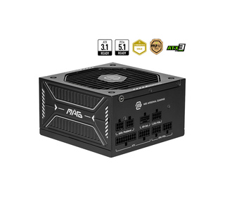 MSI MAG A650GLS PCIE5 650 W ATX 80 PLUS Gold Entièrement modulaire PC