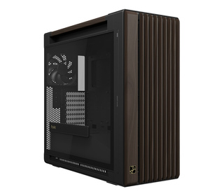 ASUS ProArt PA602 Wood Edition Modern Black - Tempered Glass Panel Midi Tower Noir, Bois