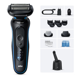 Braun 52-B7650cc Noir, Bleu