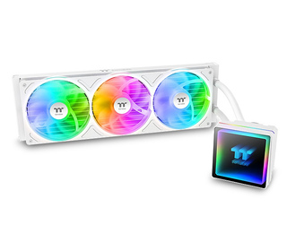 Thermaltake TH360 V3 ARGB Processeur Kit watercooling 12 cm Blanc 1 pièce(s)