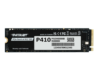 Patriot Memory P410 500 Go M.2 PCI Express NVMe