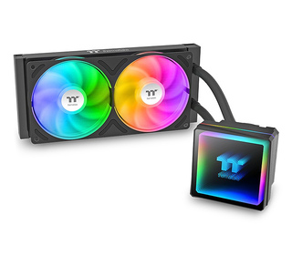 Thermaltake TH240 V3 ARGB Processeur Kit watercooling 12 cm Noir 1 pièce(s)