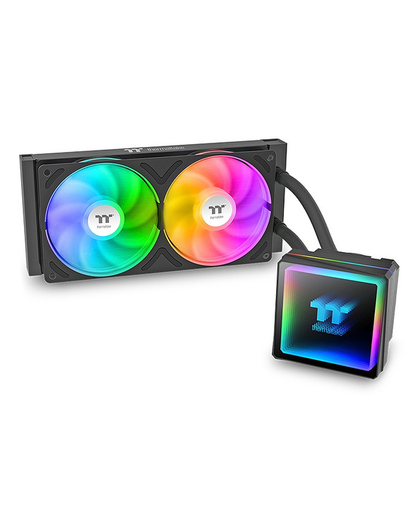 Thermaltake TH240 V3 ARGB Processeur Kit watercooling 12 cm Noir 1 pièce(s)