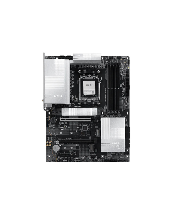 MSI PRO X870E-S EVO WIFI carte mère AMD X870E Emplacement AM5 ATX