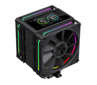 GameMax SIGMA 620 BK système de refroidissement d’ordinateur Processeur Refroidisseur d'air 12 cm Noir 1 pièce(s)