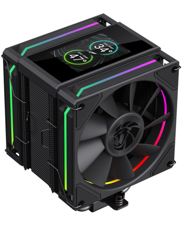 GameMax SIGMA 620 BK système de refroidissement d’ordinateur Processeur Refroidisseur d'air 12 cm Noir 1 pièce(s)