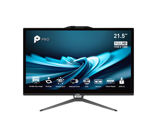 MSI Pro AP222T 14MA-613EU 21.5" I3 8 Noir 512 Go