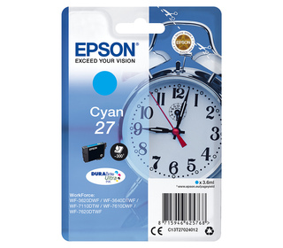 Epson Alarm clock Cartouche "Réveil" 27 - Encre DURABrite Ultra C
