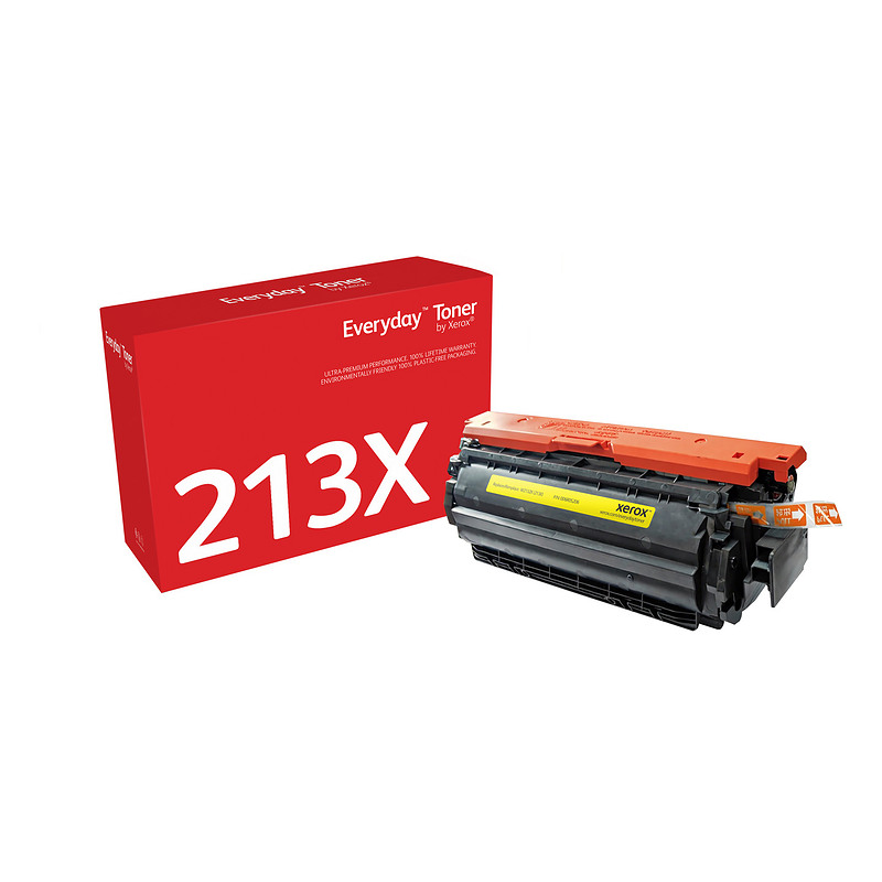Toner Everyday _OEM_NAME_ Jaune de Xerox compatible avec HP 213X (W2132X), Grande capacité