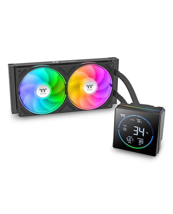 Thermaltake TH240-S V3 ARGB Processeur Kit watercooling 12 cm Noir 1 pièce(s)