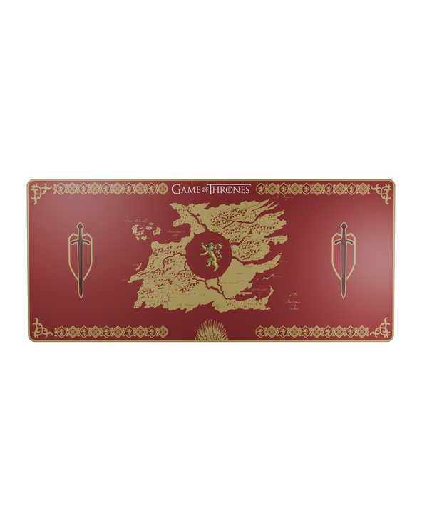 Lexip HBO Game of Thrones - Lannister Edition Tapis de souris de jeu Rouge
