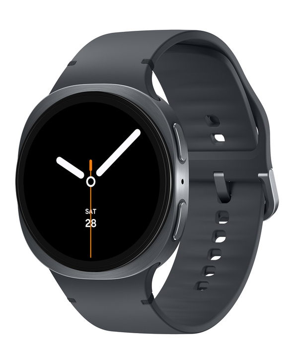 Samsung Galaxy Watch 8 3,81 cm (1.5") AMOLED 44 mm Numérique 480x480 pixels Écran tactile Graphite Wifi GPS (satellite)