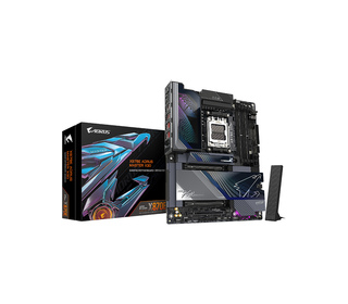 GIGABYTE X870E AORUS MASTER X3D Carte Mère - Prend en charge les processeurs AMD Ryzen 9000, VRM numérique 18+2+2 phases, jusqu’