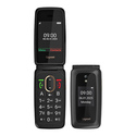 Gigaset GL795 7,11 cm (2.8") 142 g Noir Téléphone pour seniors