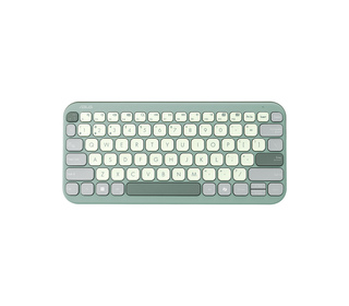 ASUS KW100 clavier Maison Bluetooth Allemand Vert, Vert clair, Gris