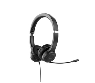 Acer AHW154 Casque Avec fil À la main Bureau/Centre d'appels USB Type-A Noir