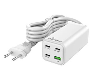 MediaRange MRMA124 chargeur d'appareils mobiles Ordinateur portable, Smartphone, Tablette Blanc Secteur Charge rapide Intérieure