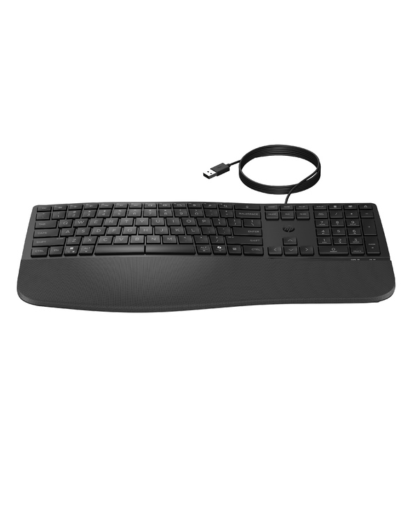 HP 480 CFT WD KBD clavier Maison USB Noir