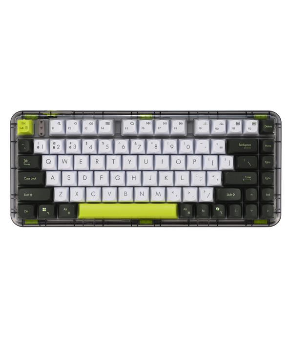 ASUS Jelly75 KD201 KEYBOARD/VT-GN/GE/83 clavier Universel USB + RF Wireless + Bluetooth Multicolore