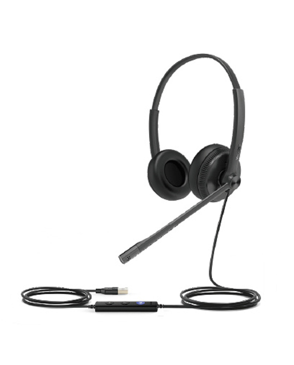 Yealink UH34 Lite Casque Avec fil Arceau Bureau/Centre d'appels Noir