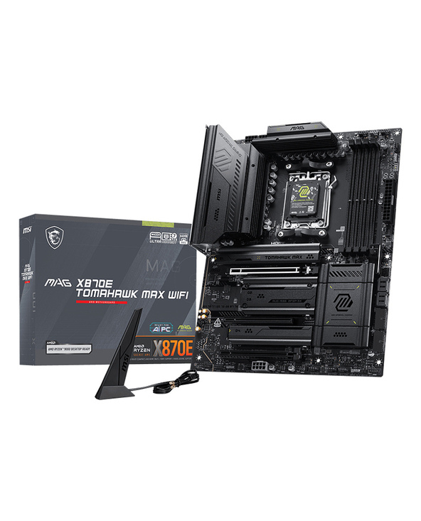 MSI MAG X870E TOMAHAWK MAX WIFI carte mère AMD X870E Emplacement AM5 ATX