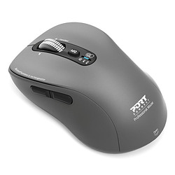 Port Designs Pack Keyboard + Mouse (FR) clavier Souris incluse Universel RF sans fil + Bluetooth AZERTY Gris
