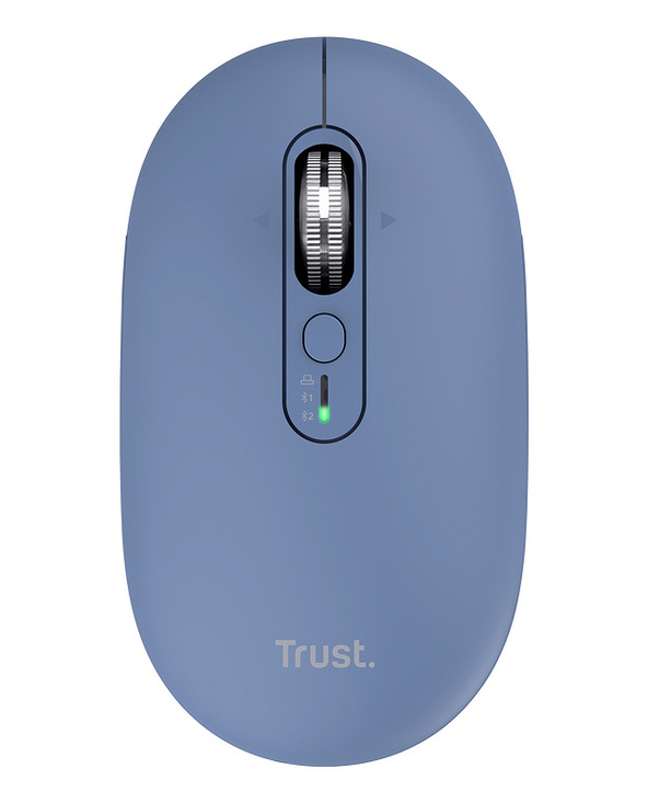 Trust Seron Slim Multi souris Bureau Ambidextre RF sans fil + Bluetooth Optique 3200 DPI