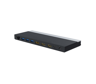 DLH DY-SA5030 station d'accueil Avec fil USB 3.2 Gen 1 (3.1 Gen 1) Type-C Noir