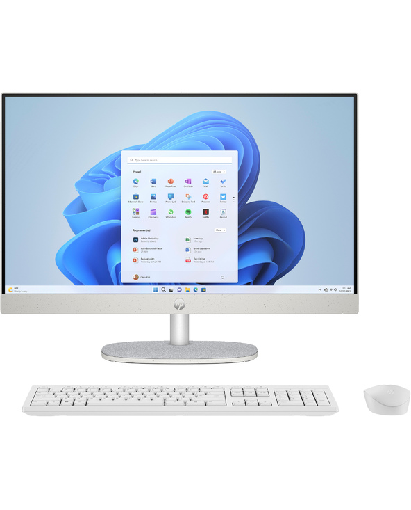 HP 24-CR0074NF 23.8" AMD Ryzen 5 16 Blanc 512 Go