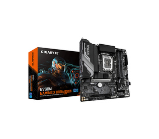 GIGABYTE B760M GAMING X DDR4 GEN5 Carte Mère – Compatible avec les processeurs Intel Core 14e génération, VRM 8+1+1 phases, jusq