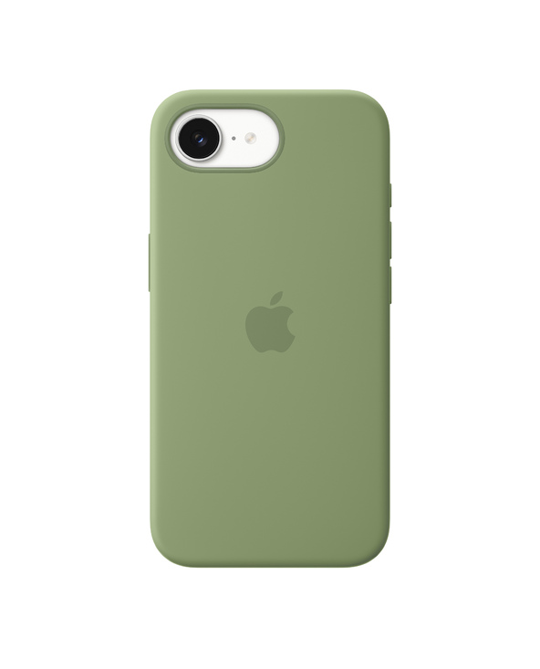 Apple Coque en silicone avec MagSafe pour iPhone 17e - Vert ardoise