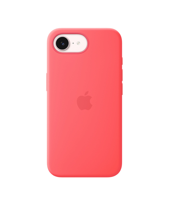 Apple Coque en silicone avec MagSafe pour iPhone 17e - Rose goyave