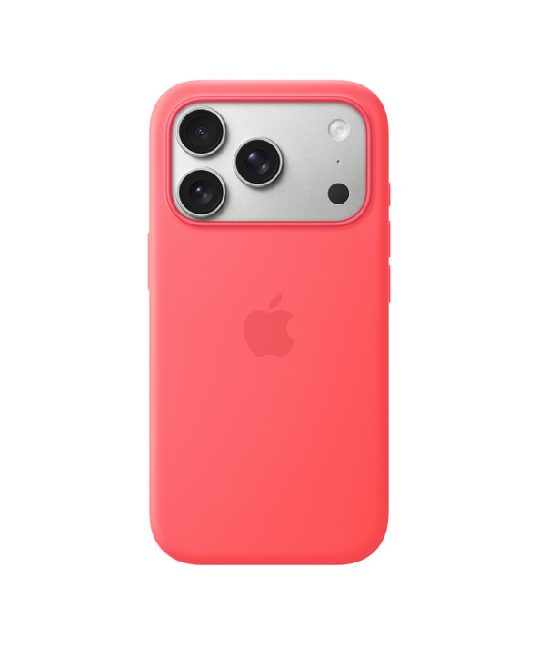 Apple Coque en silicone avec MagSafe pour iPhone 17 Pro - Rose goyave