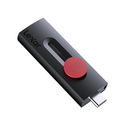 Lexar JumpDrive Dual Drive D300 lecteur USB flash 256 Go USB Type-A / USB Type-C 3.2 Gen 1 (3.1 Gen 1) Noir