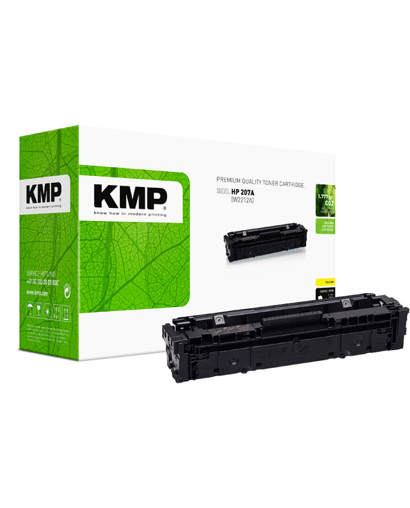 KMP 2558,0009 Cartouche de toner 1 pièce(s) Compatible Jaune