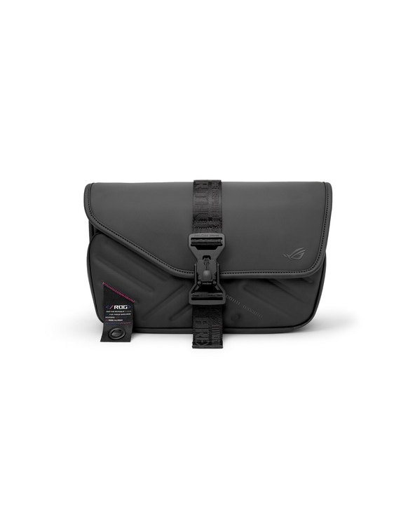 ASUS BC3004 ROG SLASH SLING BAG 4.0 Sac Messenger Cuir bycast, Polyester Noir