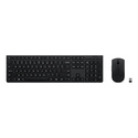 Lenovo 4X31R64325 clavier Souris incluse Bureau RF sans fil + Bluetooth Français Noir