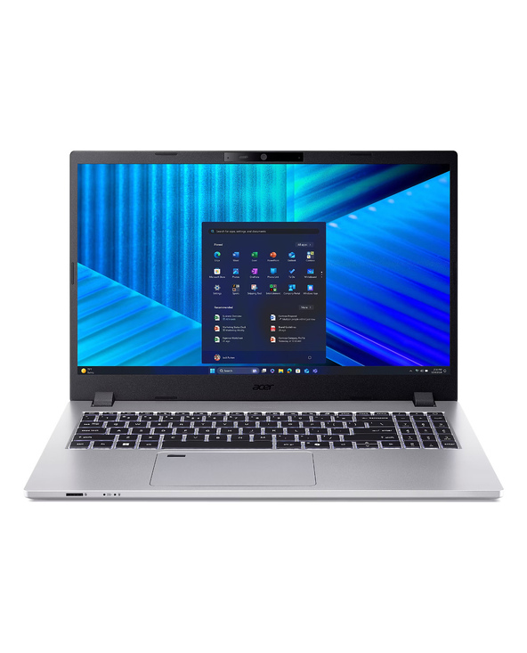 Acer TravelMate TMP215-75-G2-TCO-710Z 15.6" Intel Core Ultra 7 16 Go Argent 512 Go