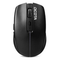 DICOTA D32044B souris Maison Ambidextre RF Wireless + Bluetooth + USB Type-A Optique 1600 DPI
