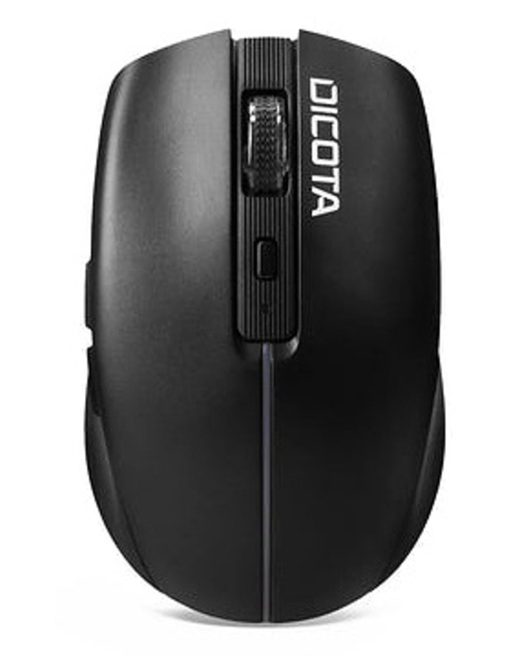 DICOTA D32044B souris Maison Ambidextre RF Wireless + Bluetooth + USB Type-A Optique 1600 DPI
