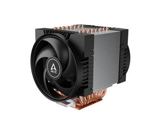 ARCTIC Freezer 4U-OneX Processeur Refroidisseur d'air 12 cm Noir, Gris 1 pièce(s)