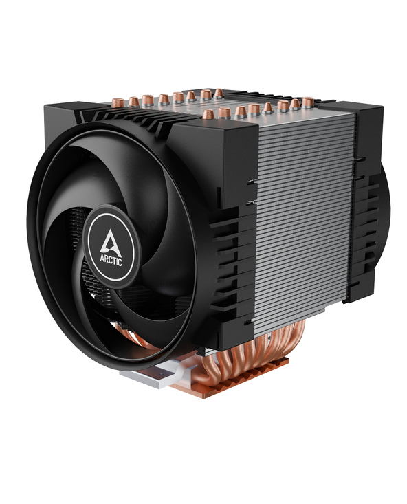 ARCTIC Freezer 4U-OneX Processeur Refroidisseur d'air 12 cm Noir, Gris 1 pièce(s)