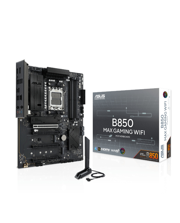 ASUS B850 MAX GAMING WIFI AMD B850 Emplacement AM5 ATX
