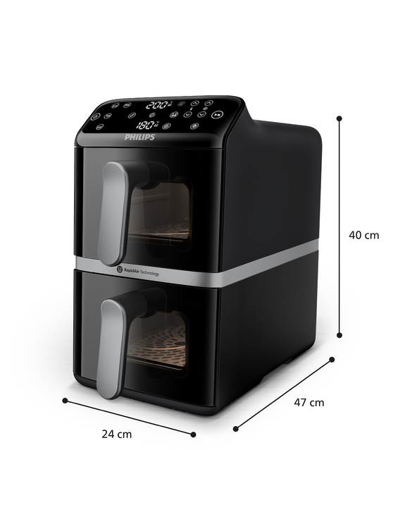 Philips 4000 series Airfryer à deux paniers superposés série 4000