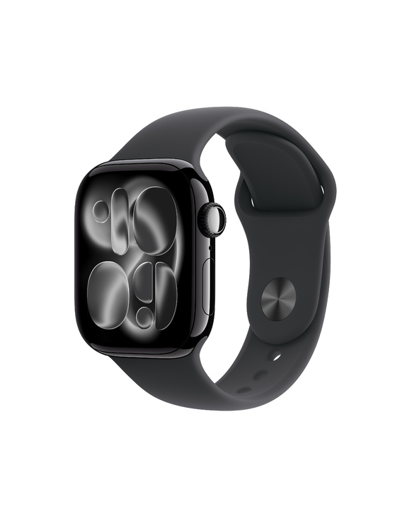 Apple Watch Series 11 OLED 42 mm Numérique 374x446 pixels Écran tactile Noir Wifi GPS (satellite)